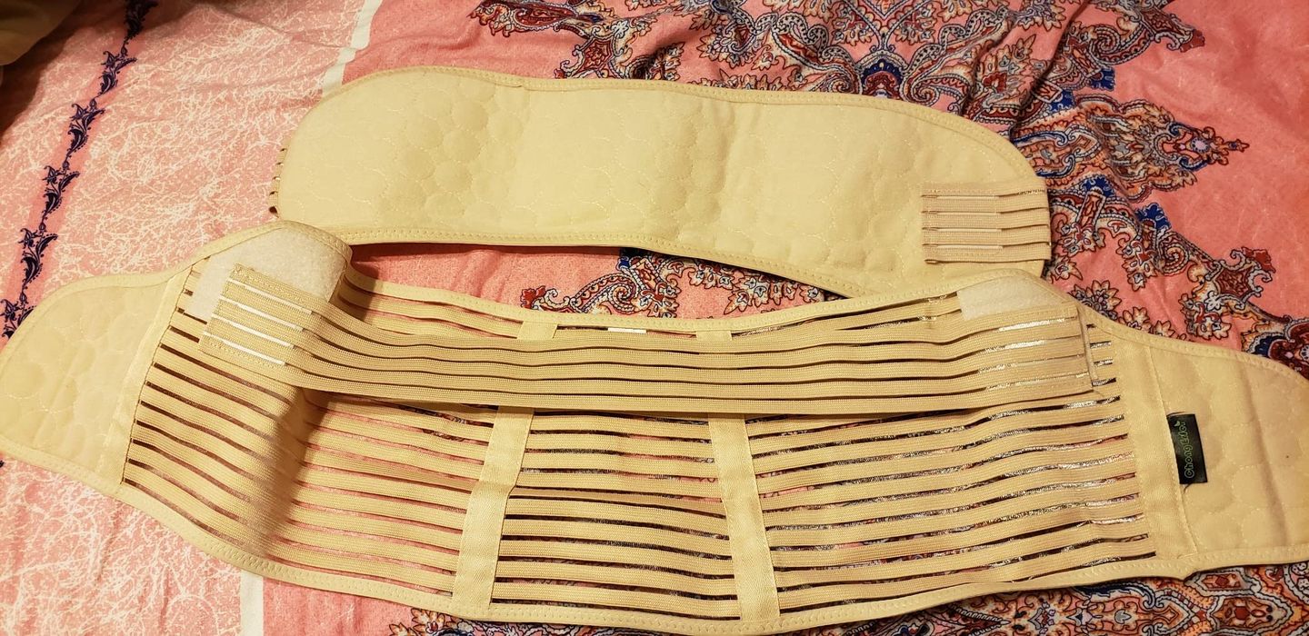 Customer photo review of 2-in-1 Nurture Maternity Support Belt