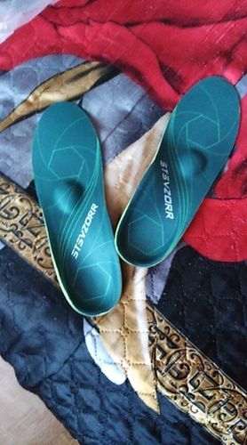 Customer photo review of Semelles orthopédiques hommes femmes fasciite plantaire