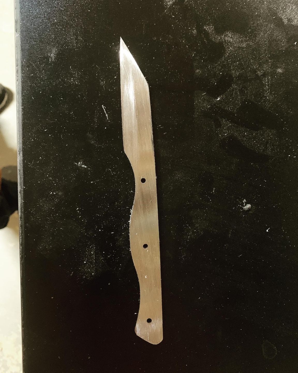 Customer photo review of 2" x 42" Sanding Belts for Stock Removal