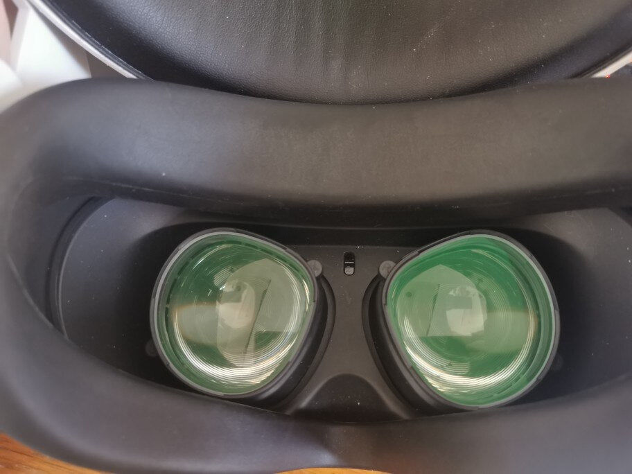 Customer photo review of Prescription Lens For The Quest 2