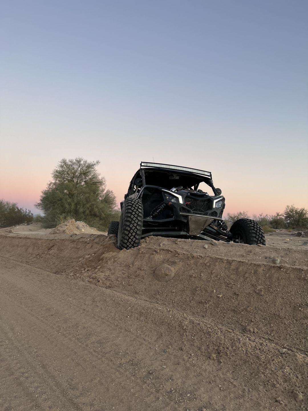 Customer photo review of Capped Can-Am X3 Billet Rear Knuckle/Spindle Set