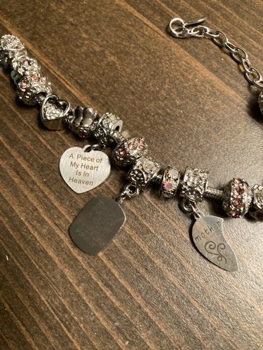 Customer photo review of "A Piece of My Heart" Clip-on Charm