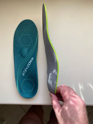 Customer photo review of Semelles orthopédiques hommes femmes fasciite plantaire