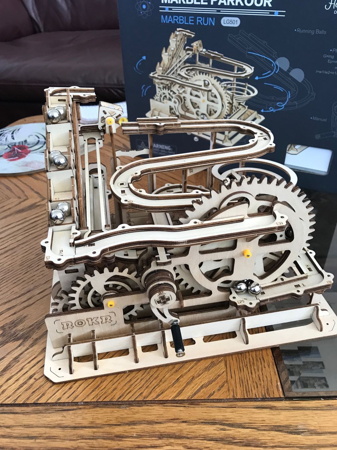 Customer photo review of OUR BESTSELLER: Marble Run - Roller Coaster