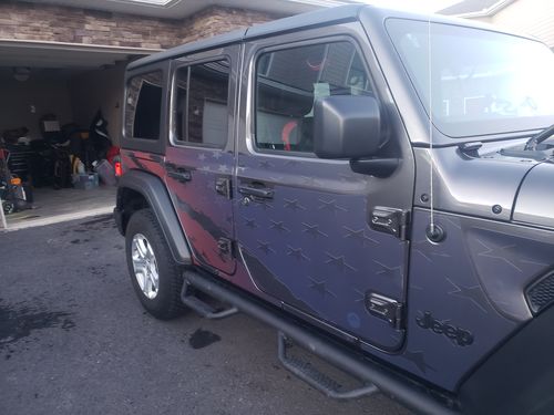 Customer photo review of MEK Removable Trail Armor: JLU