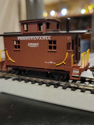 Customer photo review of Pennsylvania #476087 - Bobber Cabooses  - HO Scale