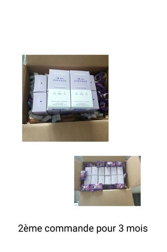 Customer photo review of Cacao en poudre pour cheveux 3 mois