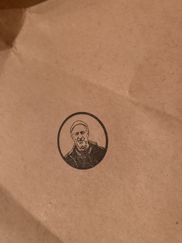 Customer photo review of Self-Inking Face Stamp