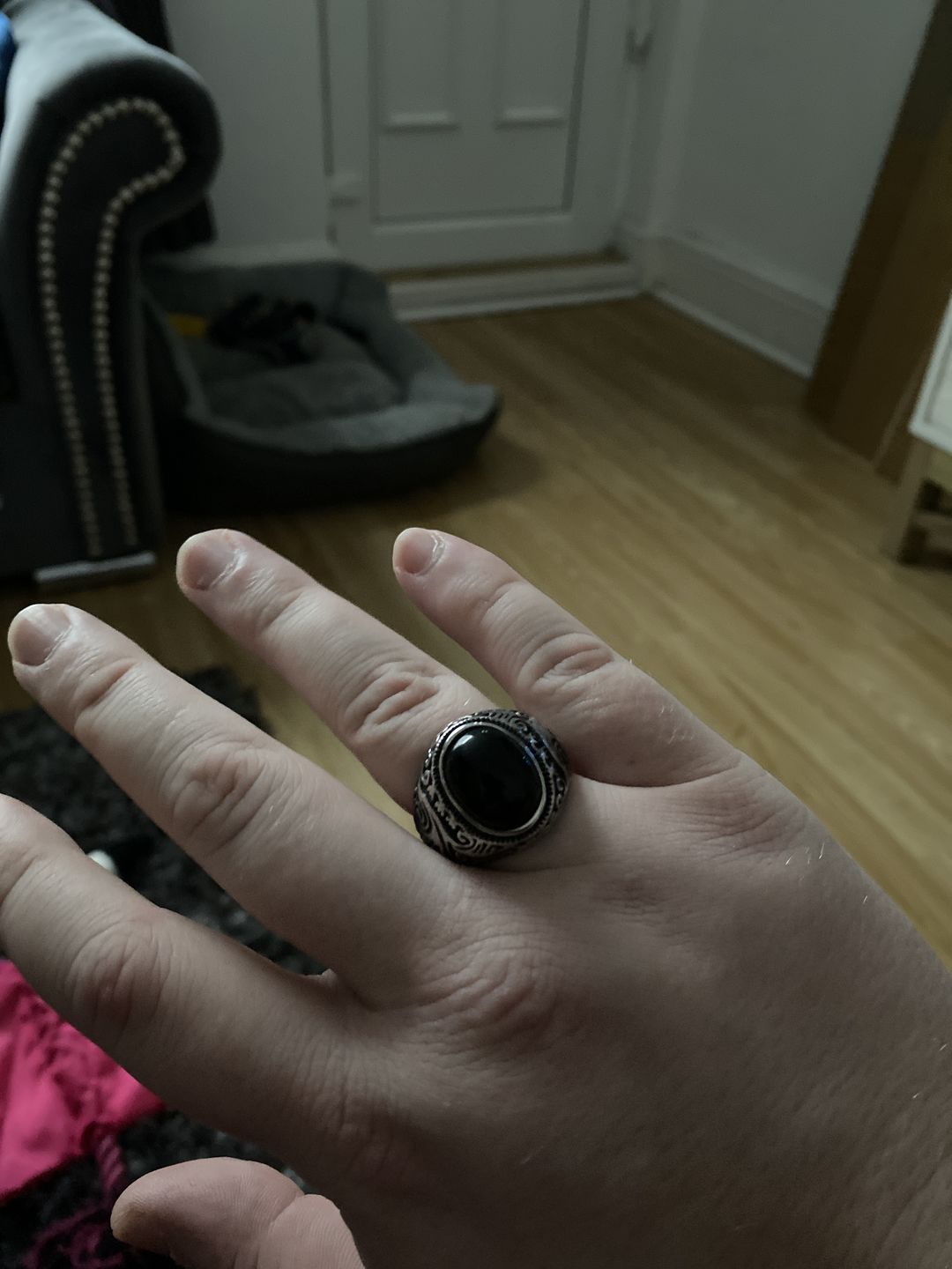 Customer photo review of BLACK EYES.