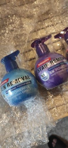 Customer photo review of Intensive™ Natural Teeth Whitening Toothpaste