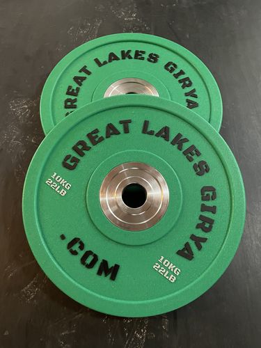 Customer photo review of Great Lakes Girya Polyurethane Bumper Plates