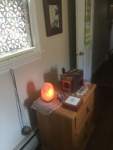 Customer photo review of (Set of 6) Original Himalayan Salt Lamps - Medium