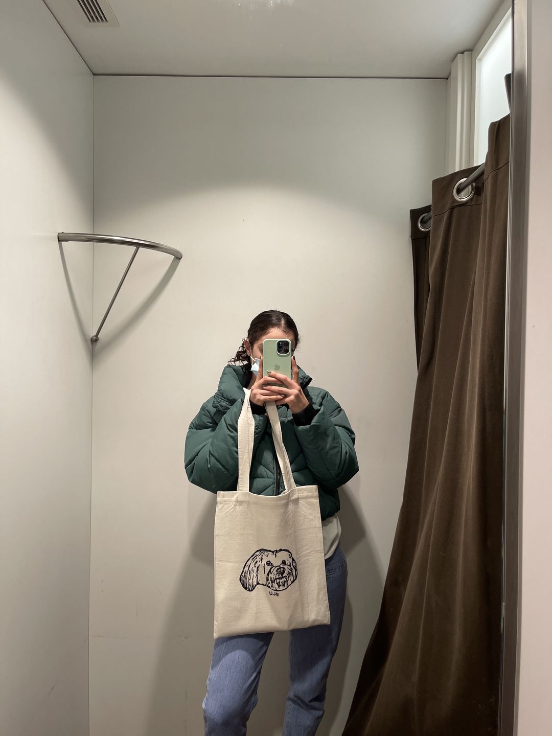 Customer photo review of Custom Pet Tote Bag