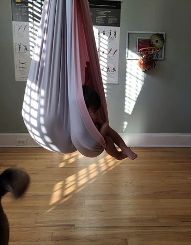 Customer photo review of Schaukeltuch Kinder