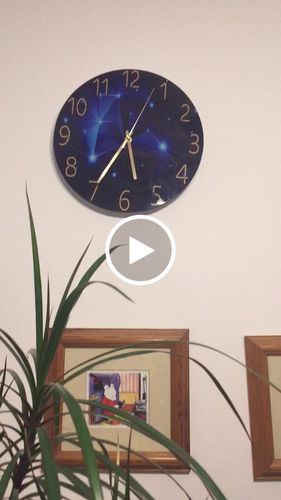 Customer video review of Modern Visions Geometric Wall Clock