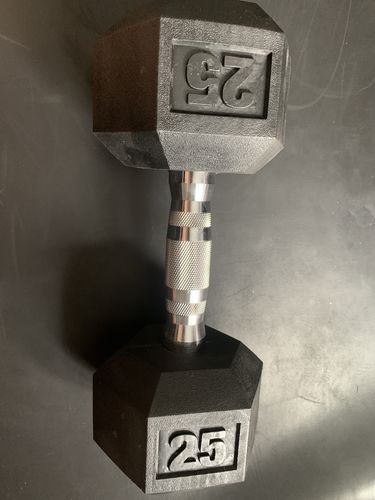 Customer photo review of Hex Head Dumbbell (singles)