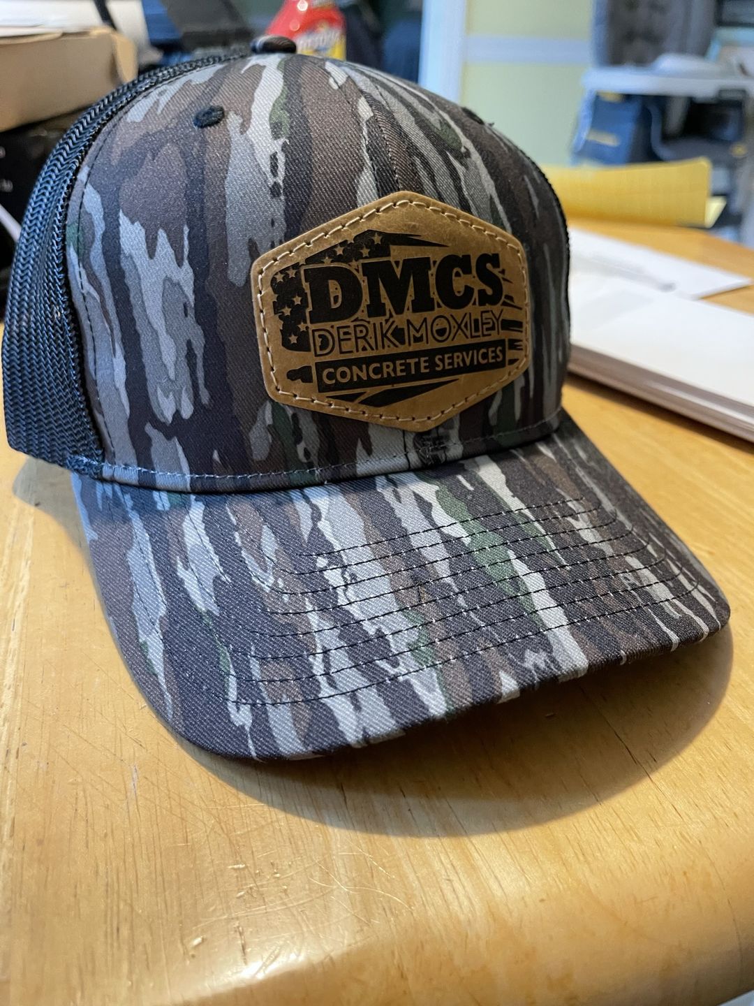 Customer photo review of 112p Camo Patch Hat