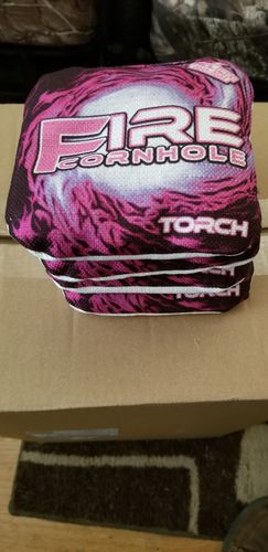Customer photo review of Fire Torch - Set of 4