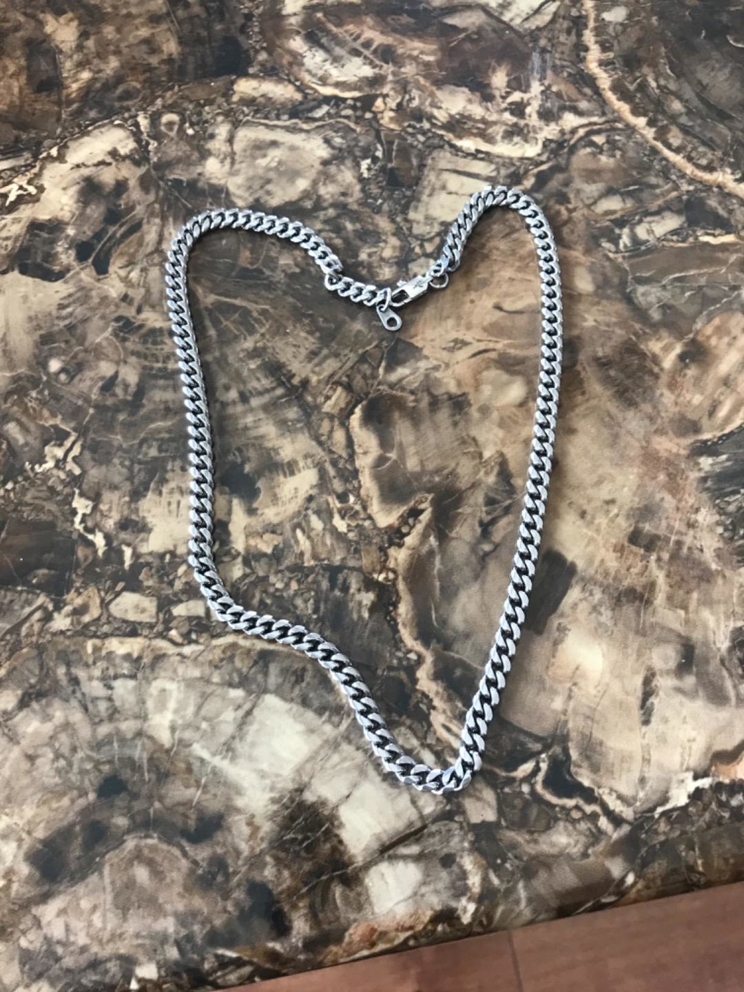 Customer photo review of [Almost Sold Out] To My  Son - Cuban Link Chain