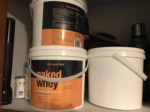 Customer photo review of 2kg UNFLAVOURED, Isolate NAKED WHEY
