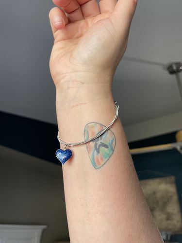 Customer photo review of BLUE HEART - “I'D DO ANYTHING FOR LOVE”