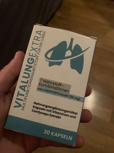 Customer photo review of VitalungExtra ImmunPower : Nährstoffkombination mit Cordyceps für eine starke Lunge & Immunsystem