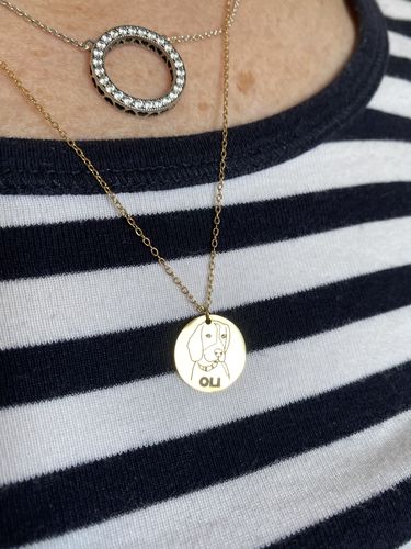 Customer photo review of Personalizirana Verižica