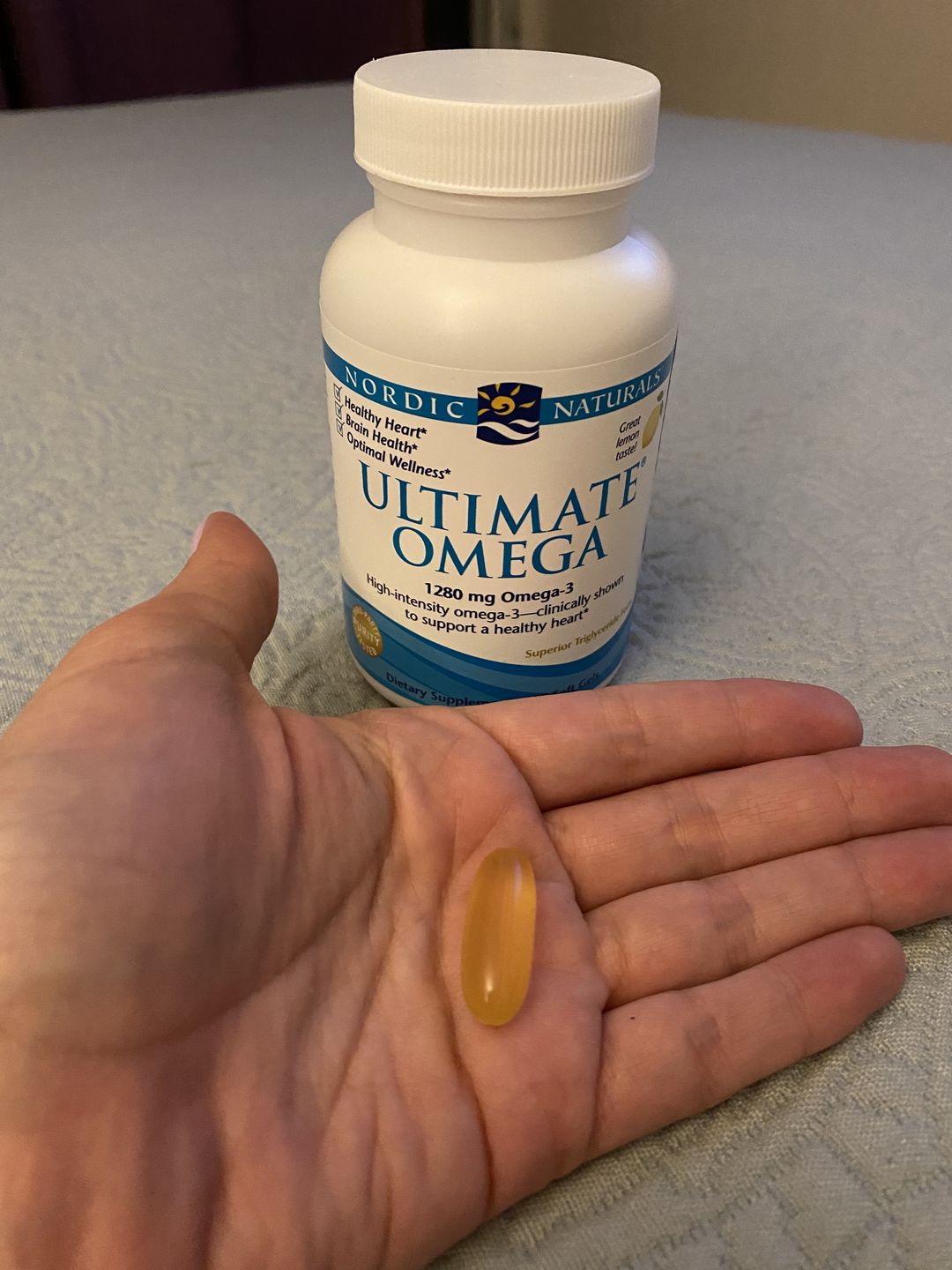 Customer photo review of Ultimate Omega-3 1.280 mg-60 softgel
