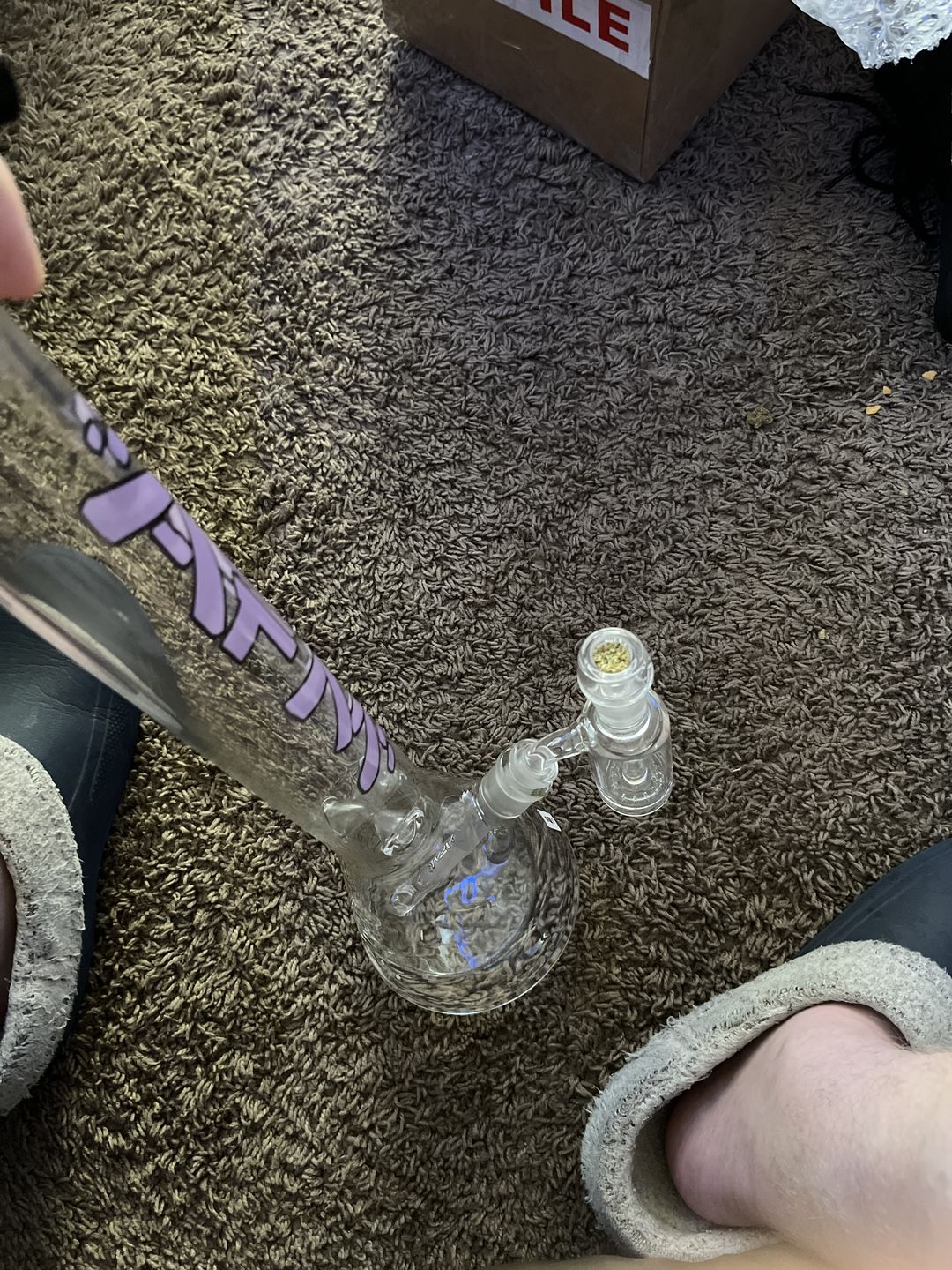 Customer photo review of The Beaker 5mm 18" - Clear