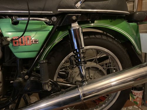 Customer photo review of Amortisseurs personnalisable BMW R45/60/65/75/80/100 YSS