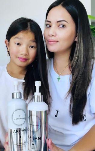 Customer photo review of Anti-Hair Loss With Argan Oil - 10 Minute Miracle - Essential Bundle