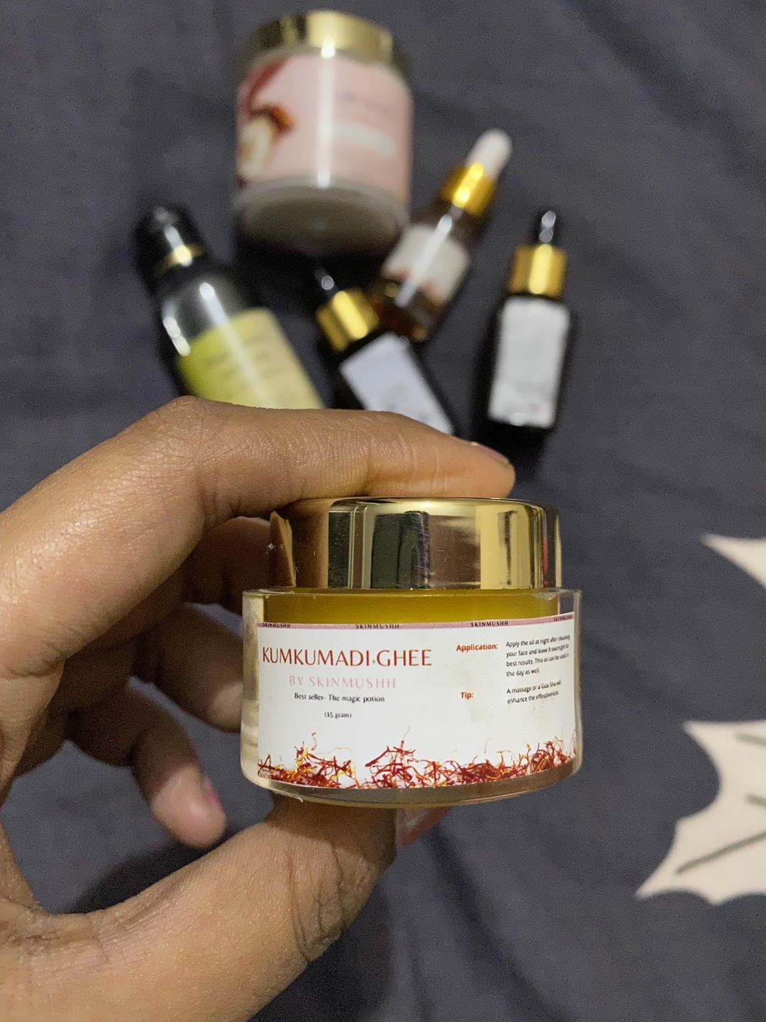 Customer photo review of Kumkumadi Oil