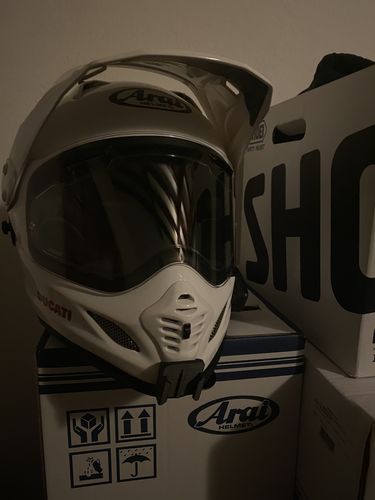 Customer photo review of Arai XD-4/Tour-X4 Camera Mount