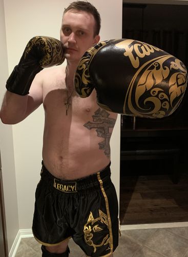 Customer photo review of FAIRTEX X GLORY LIMITED EDITION BOXING GLOVES - BGVG2 - Multiple Colors