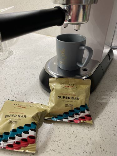 Customer photo review of Caja Occaffe 50 pods Super Bar Tipo Ese