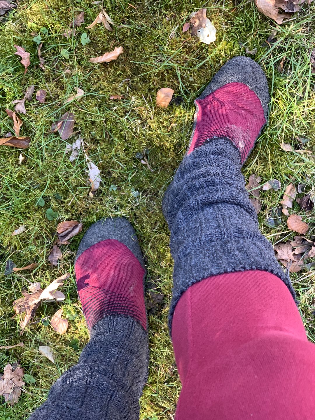 Customer photo review of STANDARD SOCKEN // 100% WASSERDICHT