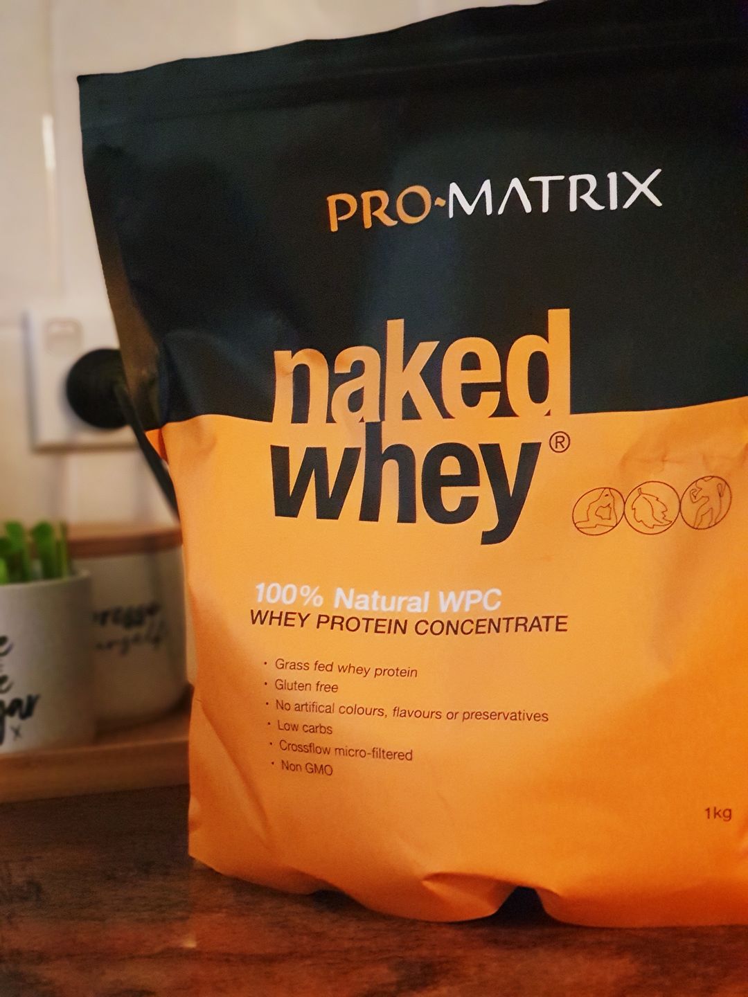 Customer photo review of Naked Whey Concentrate 
Unflavoured • 1kg