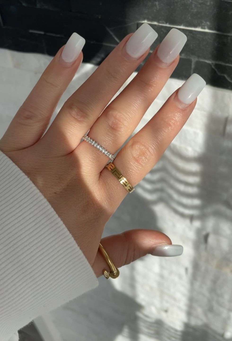 Customer photo review of Troja Ring | 18K vergoldet