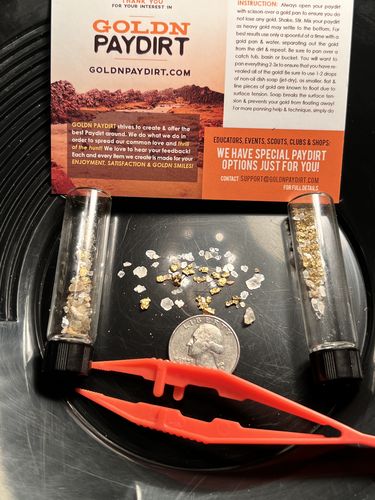Customer photo review of Dutchman's 'Lost Treasure' Gold Paydirt - Gold Prospecting Concentrate