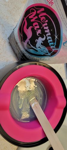 Customer photo review of At-Home Hard Wax Combos | Signature Series