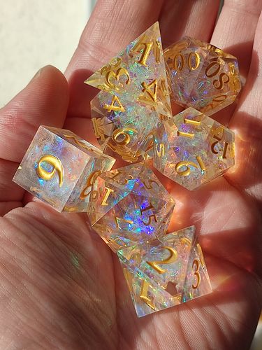 Customer photo review of Spacebreaker clear/blue