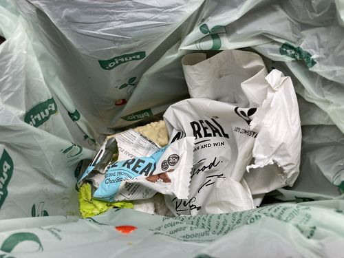 Customer photo review of Choc Sea Salt Protein Bar