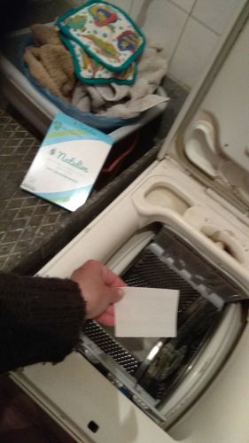 Customer photo review of Eco-Tiras de Detergente 40 lavados Natulim