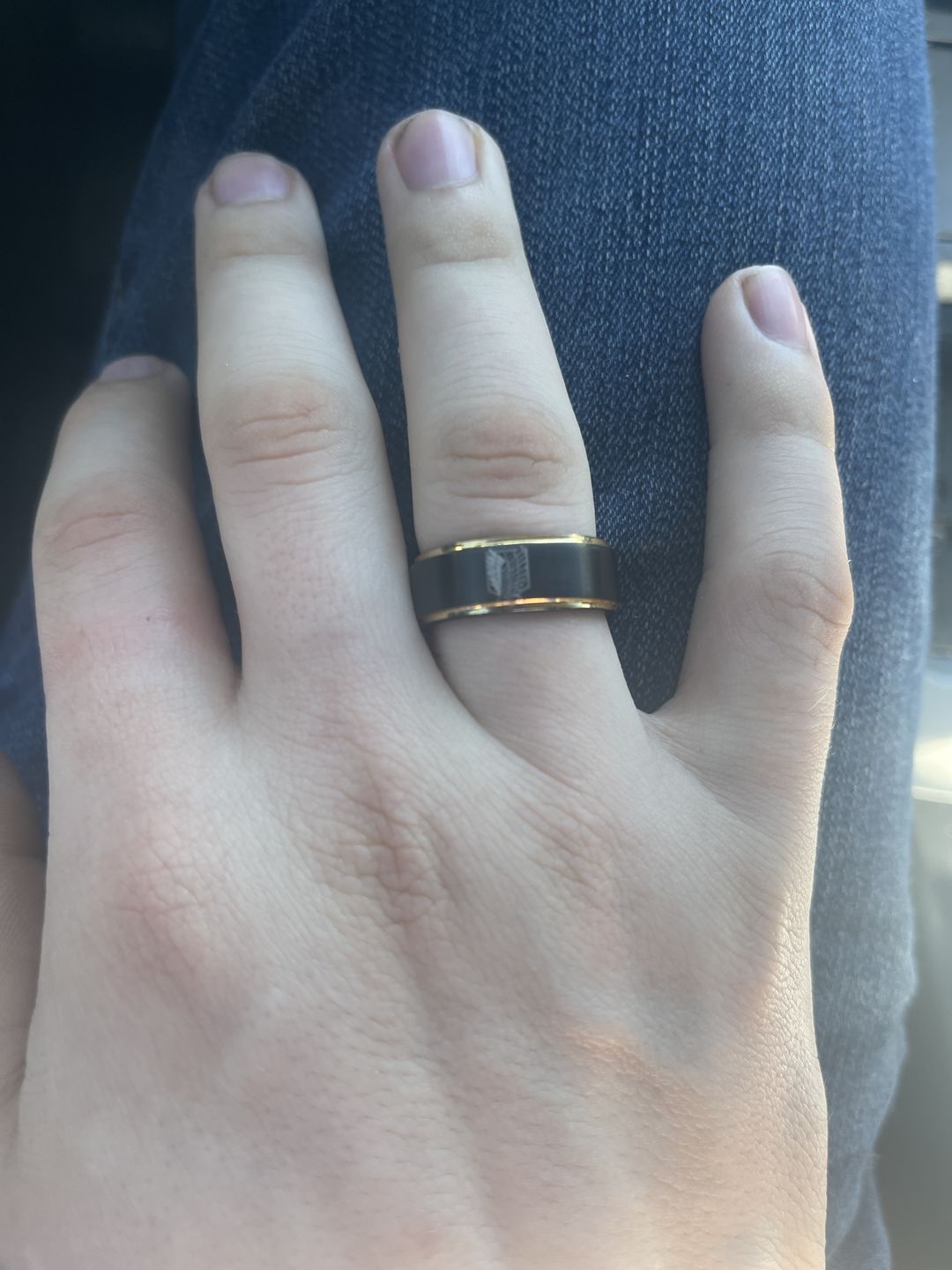 Customer photo review of [Limited Edition] 18K Gold Plated Wings of Freedom
