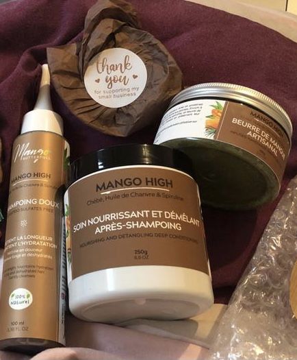 Customer photo review of Beurre de mangue artisanal HIGH