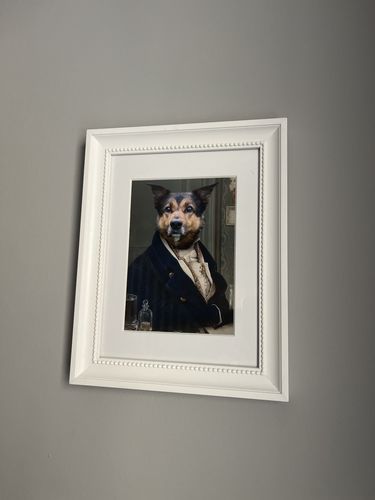 Customer photo review of The Victorian Explorer - Custom Vintage Pet Portrait