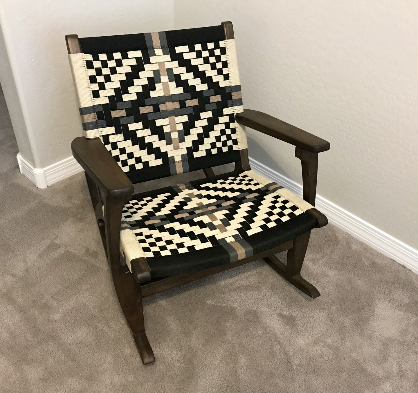 Customer photo review of Masaya Rocking Chair | Colonial Pattern