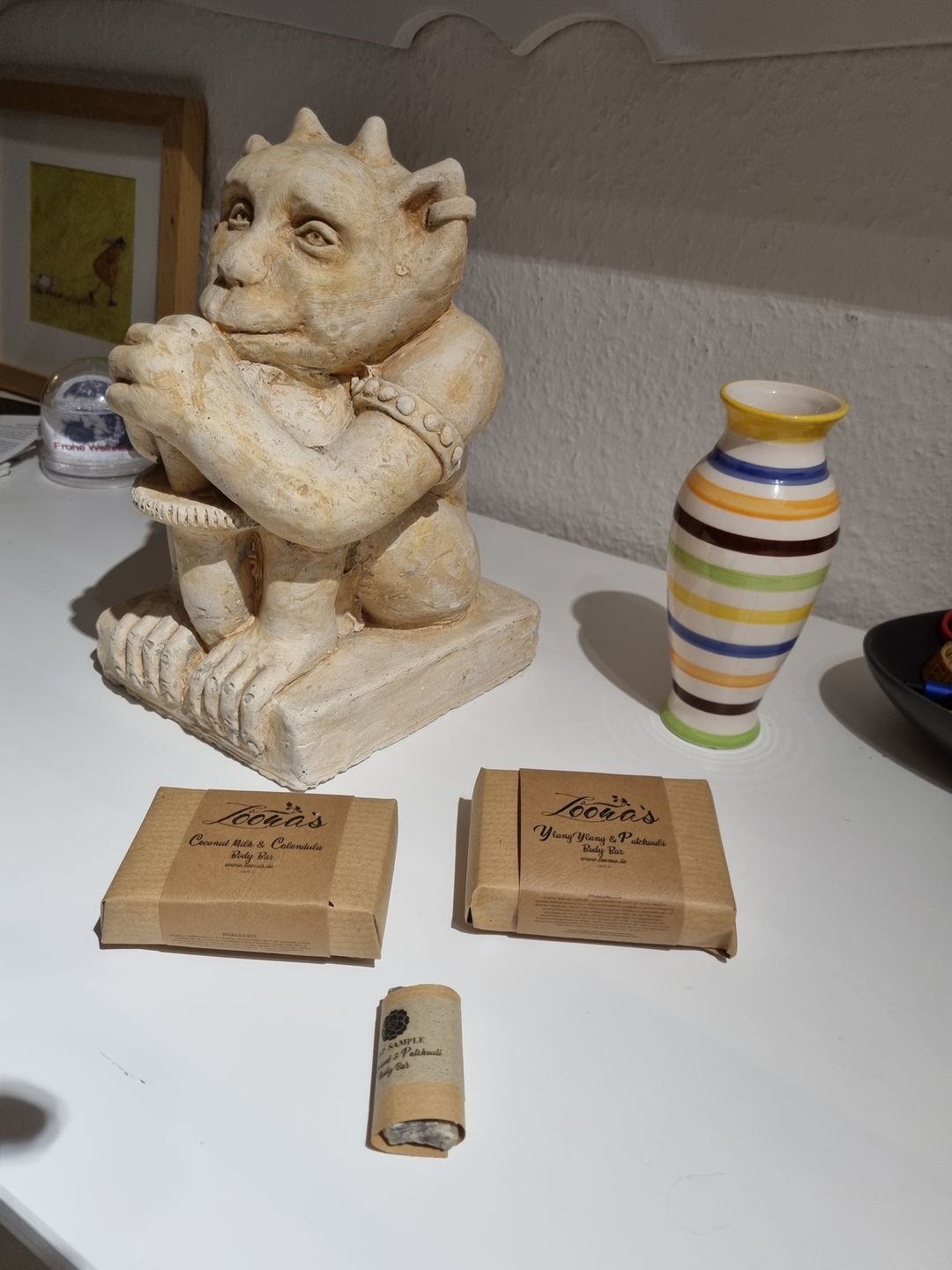 Customer photo review of Kokosmilch & Ringelblume Hand- & Körperseife (Für sensible Haut)