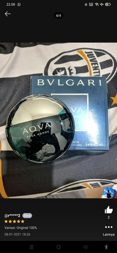 Customer photo review of Bvlgari Aqva Pour Homme Marine 100ml