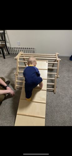 Customer photo review of Modifiable Climbing Frame FIPITRI, Inspired by Emmi Pikler